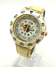 Vintage SWATCH 1996 Olympics Scuba 200 CREME DE LA CREME SDK126 -Working Battery