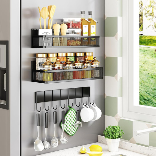 Magnetic spice rack for - magnetic,
