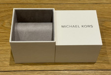 Genuine Original Michael Kors Cream Watch Presentation Box Case