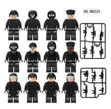 Swat Special Forces Police Video Game Custom Lego City Mini Figure 12 Toy Model