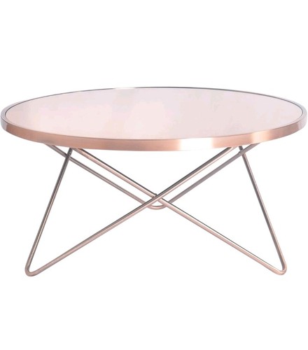 Waterlily coffee table copper - waterlily,