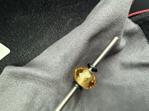 Trollbeads yellow prism - trollbeads,