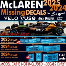 McLaren 2024 & 2025 logos for