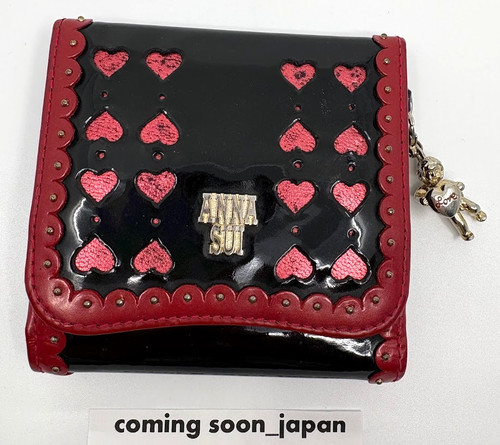 Anna sui black red heart - black, &