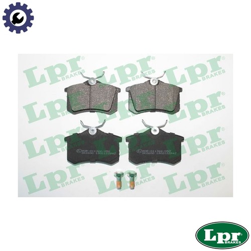 Brake pad set - set, disc
