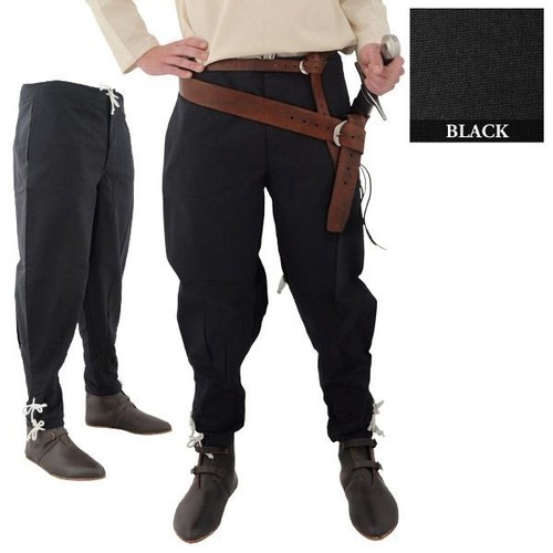 Viking medieval black - black, trousers