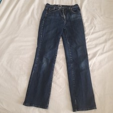 Vintage blue stone washed Falmer stretch denims jeans size 10