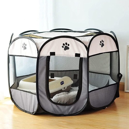 Portable pet playpen - playpen, puppy
