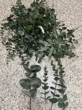 Eucalyptus Stems Silk Flower Arrangement Material