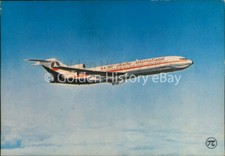 AIRPLANE AIRLINE PICTURE POSTCARD PLANE PHOTO AIR CHARTER INTERNATIONAL BOEING 7