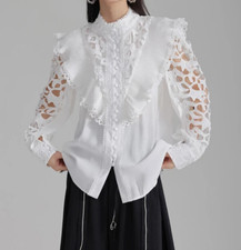 Ladies Ivory White Vtg