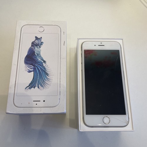 Apple iphone white silver - apple, 6s