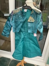 disney turquoise jacket only pirate theme age 9/10 world book day
