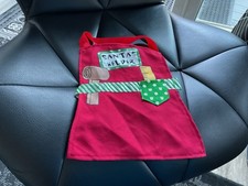 Build A Bea4 Christmas Santas Little Helper Apron