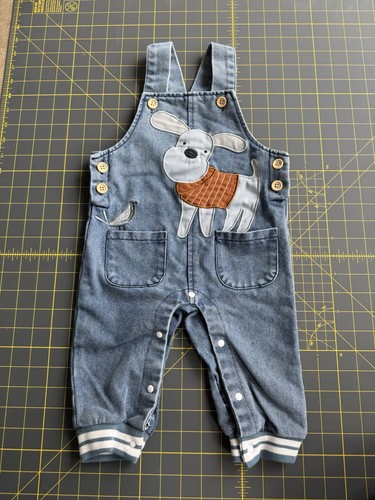 Months boys denim dog - 6-9,