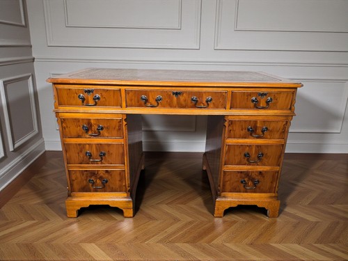Antique style yew twin - style,