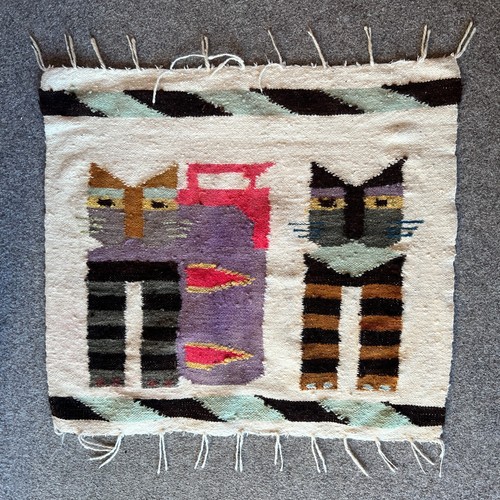 Vintage cats kittens tapestry - cats,