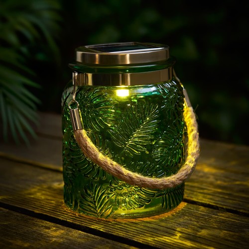 Solar powered tropical green - tropical,