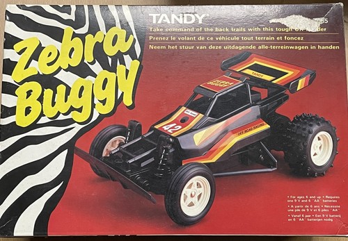 Tandy radio shack zebra - zebra, remote