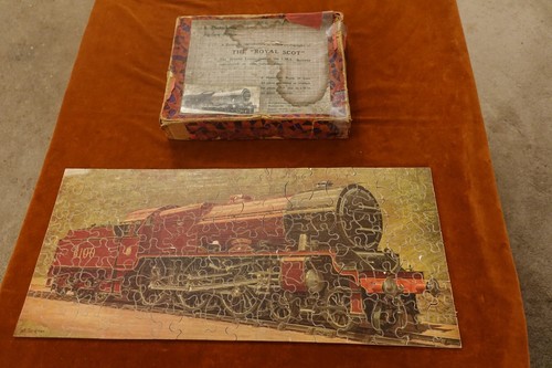 Railway jigsaw puzzle - l.m.s.,