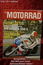 The Motorcycle 9/75 Suzuki GT