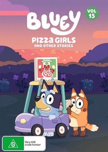Bluey pizza girls - pizza, and