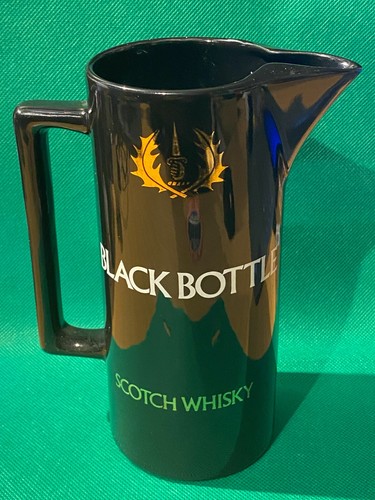 Black bottle vintage scotch - bottle,
