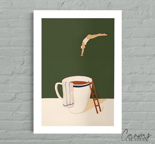 Coffee diver mid - diver,
