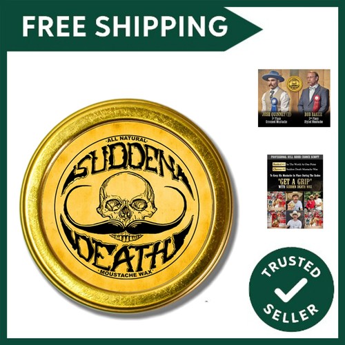 Strong hold moustache wax - strong,
