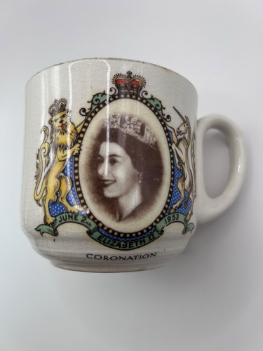 Vintage coronation mug - vintage,