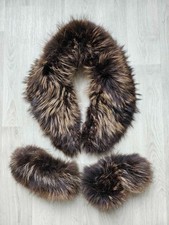 Vintage fur set with collar