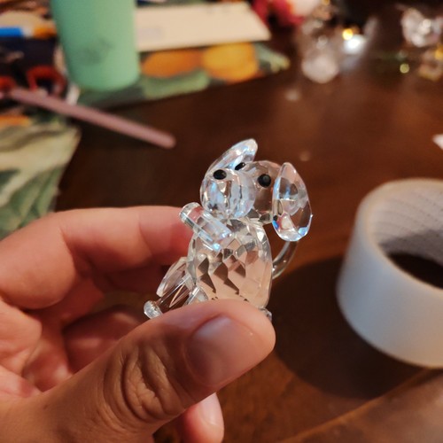 Unmarked clear faceted - unmarked,