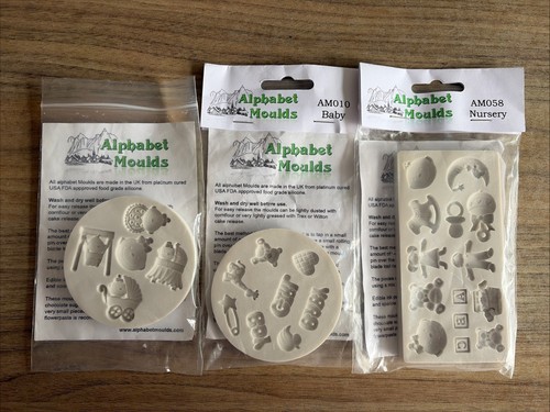 Alphabet moulds nursery baby - alphabet,