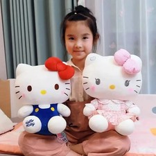Sanrio Hello Kitty Anime Plush Stuffed Toy Soft Pillow Birthday Gifts Girls Doll
