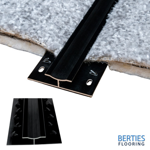 Dual edge threshold carpet - carpet, to
