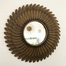 Feather Style Wall Mirror 60cm