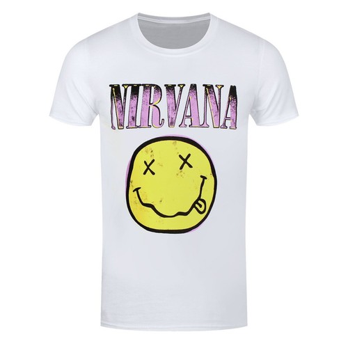 Nirvana shirt xerox - nirvana, happy
