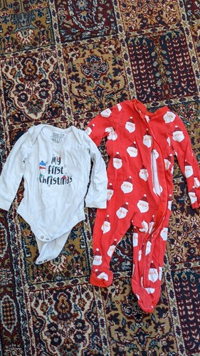Christmas outfits 9m - christmas,