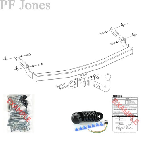 Oris towbar for peugeot 206 - oris,