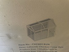 Chicken/rabbit/guinea Pig Run
