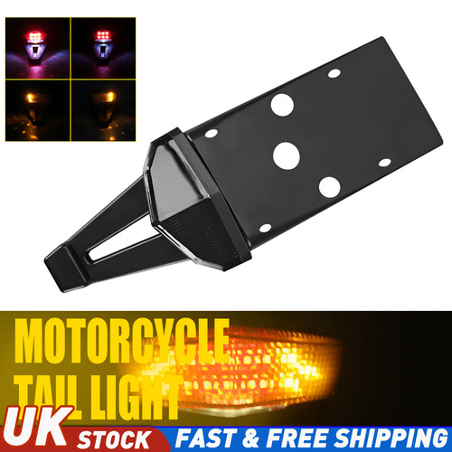 Smoked lens motorcycle - motorcycle, led