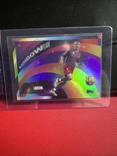 Henrik larsson topps rainbow - henrik,