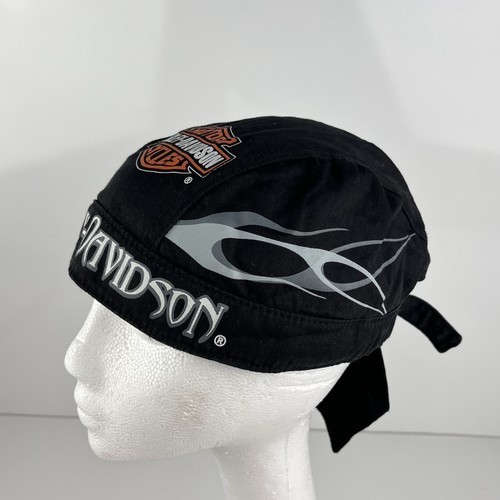 Harley davidson black headwrap - harley-davidson,