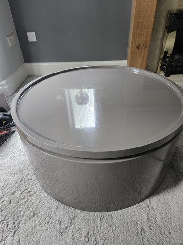 Dwell circular grey shine - circular,