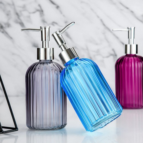 330 400ml glass - pump, soap