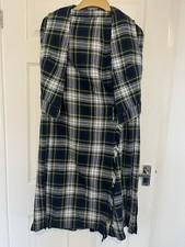 Ladies Vintage Long Kilt Outfit Size 26 /28 Waist & 34/36 Chest