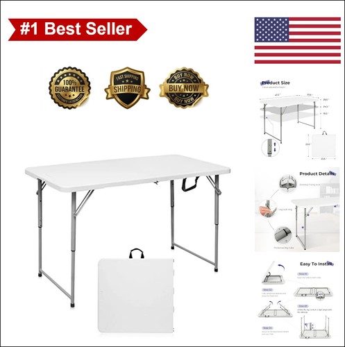 Folding table 4ft - 4ft, hdpe