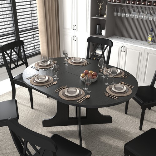 Farmhouse expandable dining - farmhouse,
