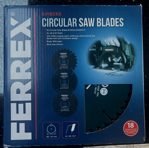 Ferrex circular saw blades - saw, for