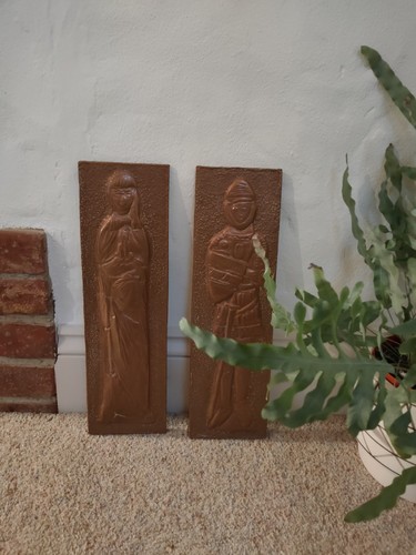 Vintage copper art wall - copper,